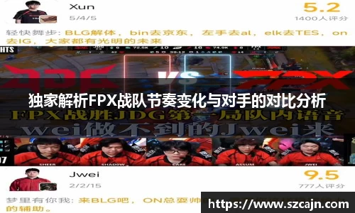 独家解析FPX战队节奏变化与对手的对比分析
