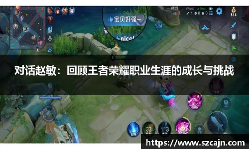 对话赵敏：回顾王者荣耀职业生涯的成长与挑战