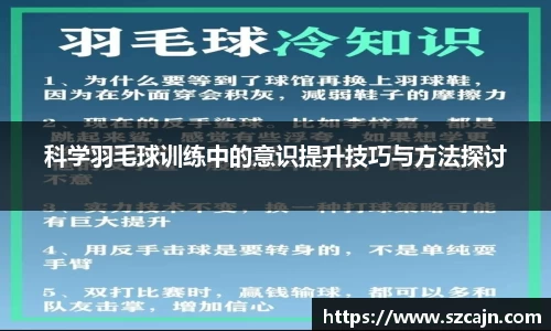 科学羽毛球训练中的意识提升技巧与方法探讨